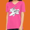 Missy's Relaxed Jersey Short-Sleeve V-Neck T-Shirt Thumbnail
