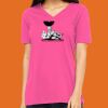 Missy's Relaxed Jersey Short-Sleeve V-Neck T-Shirt Thumbnail
