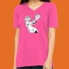 Missy's Relaxed Jersey Short-Sleeve V-Neck T-Shirt Thumbnail