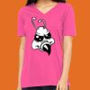 Missy's Relaxed Jersey Short-Sleeve V-Neck T-Shirt Thumbnail