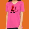 Missy's Relaxed Jersey Short-Sleeve V-Neck T-Shirt Thumbnail