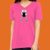 Missy's Relaxed Jersey Short-Sleeve V-Neck T-Shirt Thumbnail
