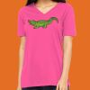 Missy's Relaxed Jersey Short-Sleeve V-Neck T-Shirt Thumbnail