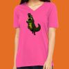 Missy's Relaxed Jersey Short-Sleeve V-Neck T-Shirt Thumbnail