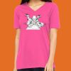 Missy's Relaxed Jersey Short-Sleeve V-Neck T-Shirt Thumbnail