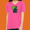 Missy's Relaxed Jersey Short-Sleeve V-Neck T-Shirt Thumbnail