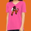 Missy's Relaxed Jersey Short-Sleeve V-Neck T-Shirt Thumbnail