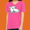 Missy's Relaxed Jersey Short-Sleeve V-Neck T-Shirt Thumbnail