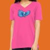 Missy's Relaxed Jersey Short-Sleeve V-Neck T-Shirt Thumbnail