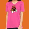 Missy's Relaxed Jersey Short-Sleeve V-Neck T-Shirt Thumbnail