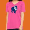 Missy's Relaxed Jersey Short-Sleeve V-Neck T-Shirt Thumbnail