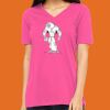Missy's Relaxed Jersey Short-Sleeve V-Neck T-Shirt Thumbnail