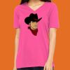 Missy's Relaxed Jersey Short-Sleeve V-Neck T-Shirt Thumbnail