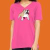 Missy's Relaxed Jersey Short-Sleeve V-Neck T-Shirt Thumbnail