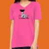 Missy's Relaxed Jersey Short-Sleeve V-Neck T-Shirt Thumbnail