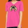 Missy's Relaxed Jersey Short-Sleeve V-Neck T-Shirt Thumbnail