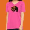 Missy's Relaxed Jersey Short-Sleeve V-Neck T-Shirt Thumbnail