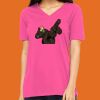 Missy's Relaxed Jersey Short-Sleeve V-Neck T-Shirt Thumbnail