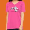 Missy's Relaxed Jersey Short-Sleeve V-Neck T-Shirt Thumbnail