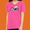 Missy's Relaxed Jersey Short-Sleeve V-Neck T-Shirt Thumbnail