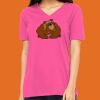 Missy's Relaxed Jersey Short-Sleeve V-Neck T-Shirt Thumbnail