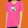 Missy's Relaxed Jersey Short-Sleeve V-Neck T-Shirt Thumbnail