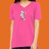 Missy's Relaxed Jersey Short-Sleeve V-Neck T-Shirt Thumbnail