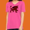 Missy's Relaxed Jersey Short-Sleeve V-Neck T-Shirt Thumbnail