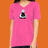 Missy's Relaxed Jersey Short-Sleeve V-Neck T-Shirt Thumbnail