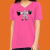 Missy's Relaxed Jersey Short-Sleeve V-Neck T-Shirt Thumbnail