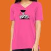 Missy's Relaxed Jersey Short-Sleeve V-Neck T-Shirt Thumbnail