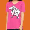 Missy's Relaxed Jersey Short-Sleeve V-Neck T-Shirt Thumbnail