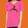 Missy's Relaxed Jersey Short-Sleeve V-Neck T-Shirt Thumbnail