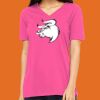 Missy's Relaxed Jersey Short-Sleeve V-Neck T-Shirt Thumbnail