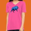 Missy's Relaxed Jersey Short-Sleeve V-Neck T-Shirt Thumbnail