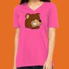 Missy's Relaxed Jersey Short-Sleeve V-Neck T-Shirt Thumbnail