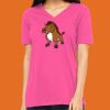 Missy's Relaxed Jersey Short-Sleeve V-Neck T-Shirt Thumbnail