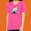 Missy's Relaxed Jersey Short-Sleeve V-Neck T-Shirt Thumbnail