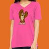 Missy's Relaxed Jersey Short-Sleeve V-Neck T-Shirt Thumbnail
