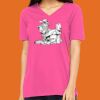 Missy's Relaxed Jersey Short-Sleeve V-Neck T-Shirt Thumbnail