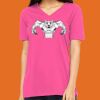 Missy's Relaxed Jersey Short-Sleeve V-Neck T-Shirt Thumbnail