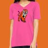 Missy's Relaxed Jersey Short-Sleeve V-Neck T-Shirt Thumbnail