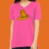 Missy's Relaxed Jersey Short-Sleeve V-Neck T-Shirt Thumbnail