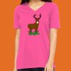 Missy's Relaxed Jersey Short-Sleeve V-Neck T-Shirt Thumbnail