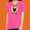 Missy's Relaxed Jersey Short-Sleeve V-Neck T-Shirt Thumbnail