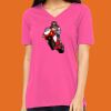 Missy's Relaxed Jersey Short-Sleeve V-Neck T-Shirt Thumbnail