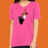 Missy's Relaxed Jersey Short-Sleeve V-Neck T-Shirt Thumbnail