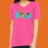 Missy's Relaxed Jersey Short-Sleeve V-Neck T-Shirt Thumbnail