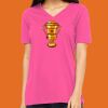 Missy's Relaxed Jersey Short-Sleeve V-Neck T-Shirt Thumbnail