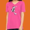 Missy's Relaxed Jersey Short-Sleeve V-Neck T-Shirt Thumbnail